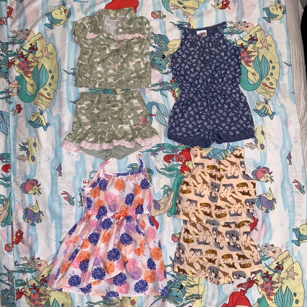 Rompers and dress bundle 4T